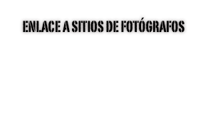 
Enlace a sitios de fotógrafos

Birds pics and more
Birds as art
John Shaw Photo